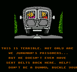 Incredible Crash Dummies screenshot 3 for NES